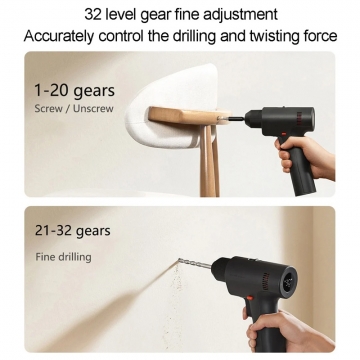 Бездротовий дриль / шурупокрут Xiaomi Mijia Brushless Electric Drill 2, модель MJWSDZO02QW, Київ, Киев