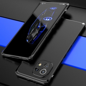 Чехол Element Case Solace (Element Box) для смартфона Xiaomi Mi 11, противоударный бампер, корпус из поликарбоната, алюминиевые накладки, бампер состоит из трёх частей, скрученных четырьмя винтиками, в комплект входит отвёртка и 2 запасных винтика, резиновые прокладки на внутренней поверхности рамы для защиты корпуса смартфона, встроенные кнопки регулировки громкости, двойное отверстие для крепления ремешка, фабричная упаковка, Киев, Київ