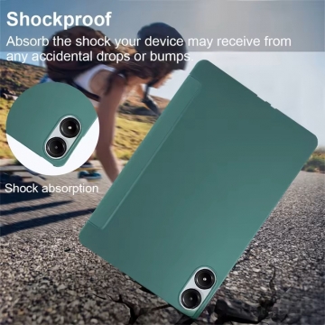 Чохол-книжка для Xiaomi Poco Pad / Xiaomi Redmi Pad Pro Чохол-книжка для планшета Xiaomi Poco Pad / Xiaomi Redmi Pad Pro, горизонтальний фліп, термополіуретан, мікрофайбер, смарт-чохол (екран вмикається при відкритті чохла і вимикається при закритті), 2 режими складання чохла: вертикальний для перегляду відео (65°), для малювання / набору текста (30°), Київ, Киев