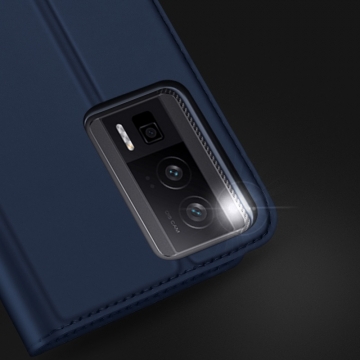 Чехол-книжка Dux Ducis Skin Pro для смартфона Xiaomi Poco F5 Pro / Xiaomi Redmi K60 / Xiaomi Redmi K60 Pro, горизонтальный флип, искусственная кожа, накладка из термополиуретана, встроенные магниты для фиксации чехла в закрытом и открытом состоянии, отделение для платёжных карт / визиток, возможность трансформации чехла в подставку для просмотра видео, чёрный, синий, золотой, розовый, Киев, Київ