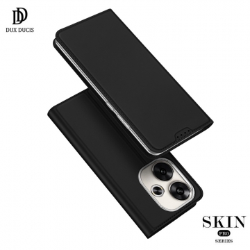 Чохол-книжка Dux Ducis (серія Skin Pro) для Xiaomi Poco F6 / Xiaomi Redmi Turbo 3 Чехол-книжка Dux Ducis Skin Pro для смартфона Xiaomi Poco F6 / Xiaomi Redmi Turbo 3, горизонтальный флип, искусственная кожа, накладка из термополиуретана, встроенные магниты для фиксации чехла в закрытом и открытом состоянии, отделение для платёжных карт / визиток, возможность трансформации чехла в подставку для просмотра видео, чёрный, синий, золотой, розовый, Киев, Київ