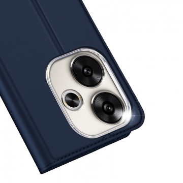 Чохол-книжка Dux Ducis (серія Skin Pro) для Xiaomi Poco F6 / Xiaomi Redmi Turbo 3 Чехол-книжка Dux Ducis Skin Pro для смартфона Xiaomi Poco F6 / Xiaomi Redmi Turbo 3, горизонтальный флип, искусственная кожа, накладка из термополиуретана, встроенные магниты для фиксации чехла в закрытом и открытом состоянии, отделение для платёжных карт / визиток, возможность трансформации чехла в подставку для просмотра видео, чёрный, синий, золотой, розовый, Киев, Київ