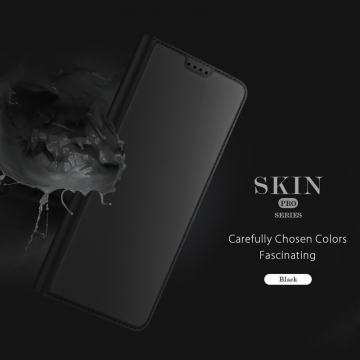 Чохол-книжка Dux Ducis (серія Skin Pro) для Xiaomi Poco F6 / Xiaomi Redmi Turbo 3 Чехол-книжка Dux Ducis Skin Pro для смартфона Xiaomi Poco F6 / Xiaomi Redmi Turbo 3, горизонтальный флип, искусственная кожа, накладка из термополиуретана, встроенные магниты для фиксации чехла в закрытом и открытом состоянии, отделение для платёжных карт / визиток, возможность трансформации чехла в подставку для просмотра видео, чёрный, синий, золотой, розовый, Киев, Київ
