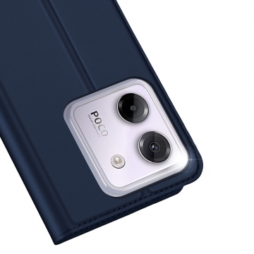 Чохол-книжка Dux Ducis (серія Skin Pro) для Xiaomi Poco M7 Pro 5G Чехол-книжка Dux Ducis Skin Pro для смартфона Xiaomi Poco M7 Pro 5G, горизонтальный флип, искусственная кожа, накладка из термополиуретана, встроенные магниты для фиксации чехла в закрытом и открытом состоянии, отделение для платёжных карт / визиток, возможность трансформации чехла в подставку для просмотра видео, чёрный, синий, золотой, розовый, Киев, Київ