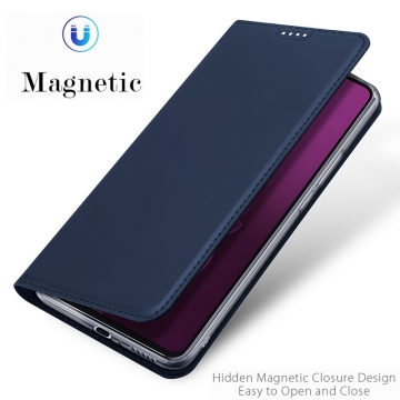 Чохол-книжка Dux Ducis (серія Skin Pro) для Xiaomi Poco M7 Pro 5G Чехол-книжка Dux Ducis Skin Pro для смартфона Xiaomi Poco M7 Pro 5G, горизонтальный флип, искусственная кожа, накладка из термополиуретана, встроенные магниты для фиксации чехла в закрытом и открытом состоянии, отделение для платёжных карт / визиток, возможность трансформации чехла в подставку для просмотра видео, чёрный, синий, золотой, розовый, Киев, Київ