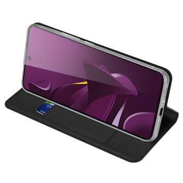 Чохол-книжка Dux Ducis (серія Skin Pro) для Xiaomi Poco M7 Pro 5G Чехол-книжка Dux Ducis Skin Pro для смартфона Xiaomi Poco M7 Pro 5G, горизонтальный флип, искусственная кожа, накладка из термополиуретана, встроенные магниты для фиксации чехла в закрытом и открытом состоянии, отделение для платёжных карт / визиток, возможность трансформации чехла в подставку для просмотра видео, чёрный, синий, золотой, розовый, Киев, Київ