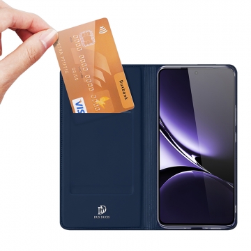 Чехол-книжка Dux Ducis Skin Pro для смартфона Xiaomi Poco X7 Pro / Xiaomi Redmi Turbo 4, горизонтальный флип, искусственная кожа, накладка из термополиуретана, встроенные магниты для фиксации чехла в закрытом и открытом состоянии, отделение для платёжных карт / визиток, возможность трансформации чехла в подставку для просмотра видео, чёрный, синий, золотой, розовый, Киев, Київ