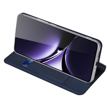 Чехол-книжка Dux Ducis Skin Pro для смартфона Xiaomi Poco X7 Pro / Xiaomi Redmi Turbo 4, горизонтальный флип, искусственная кожа, накладка из термополиуретана, встроенные магниты для фиксации чехла в закрытом и открытом состоянии, отделение для платёжных карт / визиток, возможность трансформации чехла в подставку для просмотра видео, чёрный, синий, золотой, розовый, Киев, Київ