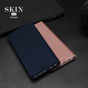 Чехол-книжка Dux Ducis Skin Pro для смартфона Xiaomi Redmi Note 12 Pro+ 5G, Xiaomi Redmi Note 12 Pro Plus 5G, горизонтальный флип, искусственная кожа, накладка из термополиуретана, встроенные магниты для фиксации чехла в закрытом и открытом состоянии, отделение для платёжных карт / визиток, возможность трансформации чехла в подставку для просмотра видео, чёрный, синий, золотой, розовый, Киев, Київ