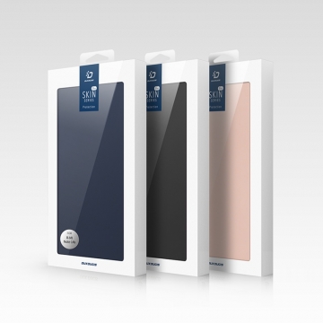 Чехол-книжка Dux Ducis Skin Pro для смартфона Xiaomi Redmi Note 14S, горизонтальный флип, искусственная кожа, накладка из термополиуретана, встроенные магниты для фиксации чехла в закрытом и открытом состоянии, отделение для платёжных карт / визиток, возможность трансформации чехла в подставку для просмотра видео, чёрный, синий, золотой, розовый, Киев, Київ