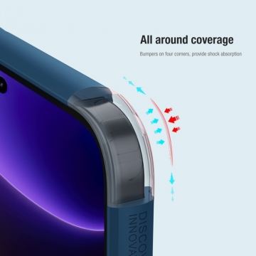 Чохол-накладка Nillkin Super Frosted Shield Pro для Xiaomi Poco F5 / Xiaomi Redmi Note 12 Turbo Чохол-накладка Nillkin Super Frosted Shield Pro для смартфона Xiaomi Poco F5 / Xiaomi Redmi Note 12 Turbo, задня панель з полікарбоната + рама з термополіуретана, поєднання жорсткості з гнучкістю, додатковий захист кутів смартфона кутовими бамперами, накладки на кнопки живлення й регулювання гучності, чорний, синій, зелений, червоний, Київ, Киев