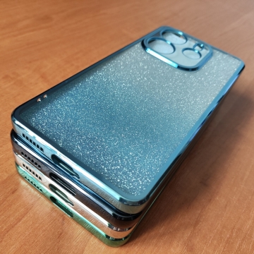 Чохол-накладка з кольоровим покриттям для Xiaomi Redmi Note 14 4G Чохол-накладка з кольоровим покриттям для Xiaomi Redmi Note 14 4G, прозорий термополіуретан, виділені кольором рама і блок камер, знімна підкладка для зміни кольору задньої панелі, додатковий захист кутів смартфона «повітряними подушками», накладка на кнопки регулювання гучності, Київ, Киев