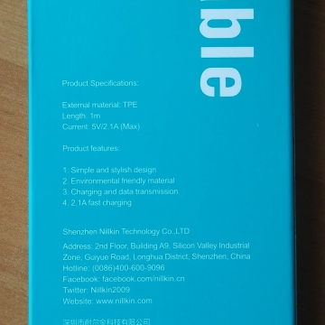 Кабель Nillkin 2018 (USB – USB Type-C) Кабель Nillkin 2018 (USB – USB Type-C), бескислородная медь и оплётка из термопластичного эластомера, ток зарядки: 5 V / 2,1 A, поддерживает быструю зарядку, длина кабеля: 1 м, белый, Киев