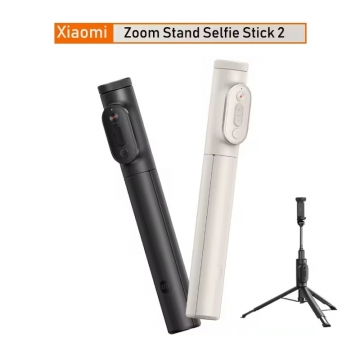 Монопод / штатив для селфі з функцією зума Xiaomi Zoom Stand Selfie Stick 2 Монопод / штатив для селфі з функцією зума Xiaomi Zoom Stand Selfie Stick 2, XMBJZPGO2YM, тримач для смартфона з двоплощинним поворотним механізмом, підключення по bluetooth, знімний багатофункціональний bluetooth пульт ДК, Cold Shoe Mount, розкладається на 830 мм, Киїі, Киев