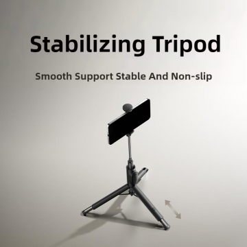 Монопод / штатив для селфі з функцією зума Xiaomi Zoom Stand Selfie Stick 2 Монопод / штатив для селфі з функцією зума Xiaomi Zoom Stand Selfie Stick 2, XMBJZPGO2YM, тримач для смартфона з двоплощинним поворотним механізмом, підключення по bluetooth, знімний багатофункціональний bluetooth пульт ДК, Cold Shoe Mount, розкладається на 830 мм, Киїі, Киев