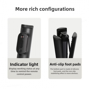 Монопод / штатив для селфі з функцією зума Xiaomi Zoom Stand Selfie Stick 2 Монопод / штатив для селфі з функцією зума Xiaomi Zoom Stand Selfie Stick 2, XMBJZPGO2YM, тримач для смартфона з двоплощинним поворотним механізмом, підключення по bluetooth, знімний багатофункціональний bluetooth пульт ДК, Cold Shoe Mount, розкладається на 830 мм, Киїі, Киев