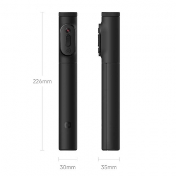 Монопод / штатив для селфі з функцією зума Xiaomi Zoom Stand Selfie Stick 2 Монопод / штатив для селфі з функцією зума Xiaomi Zoom Stand Selfie Stick 2, XMBJZPGO2YM, тримач для смартфона з двоплощинним поворотним механізмом, підключення по bluetooth, знімний багатофункціональний bluetooth пульт ДК, Cold Shoe Mount, розкладається на 830 мм, Киїі, Киев