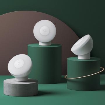 Нічник з датчиком руху Xiaomi Mijia Night Light 2 Нічник із датчиком руху Xiaomi Mijia Night Light 2, MJYD02YL, ABS пластик + полікарбонат, магнітне кріплення лампи до підставки, датчики руху і освітлення, обертання лампи на 360°, автоматичне відключенея через 15 секунд за відсутності руху, 2 рівня яскравості 3 лм і 25 лм, 2800 K (тепле світло), мерехтіння відсутнє, Київ, Киев