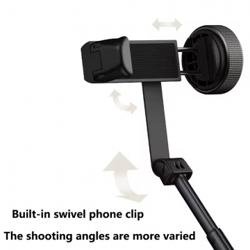 Підлоговий монопод / штатив для селфі з функцією зума Xiaomi Zoom Ground Selfie Stick Підлоговий монопод / штатив для селфі з функцією зума Xiaomi Zoom Ground Selfie Stick, Xiaomi Zoom Floor Selfie Stick, ідеальна модель для блогерів, XMBJZPGO1YM, тримач для смартфона з двоплощинним поворотним механізмом, підключення по bluetooth, знімний багатофункціональний bluetooth пульт ДК на магнітному кріпленні, живлення пульта CR1632, Cold Shoe Mount, розкладається на 1600 мм, Киїі, Киев