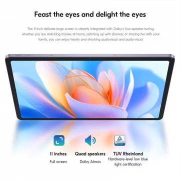 Планшетний комп’ютер Lenovo Xiaoxin Pad 2024 (8 + 128 Гб) Планшетний комп’ютер Lenovo Xiaoxin Pad 2024 (8 + 128 Гб), металевий корпус, Snapdragon 685, 8 Гб RAM + 128 Гб ROM, екран 11'' IPS 1920 * 1200, 90 Гц, основна камера 8 МП, селфі камера 8 МП, акумулятор 7040 мА/г, 20 Вт, Wi-Fi, Bluetooth 5.1, GPS, OTG, USB Type-C, стереодинаміки, 3,5 мм аудіоджек, ZUI 15, Android 13, УКРАЇНСЬКА МОВА, GOOGLE PLAY, Київ, Киев