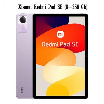 Планшетний комп’ютер Xiaomi Redmi Pad SE (8 + 256 Гб, Global Version), металевий корпус, Snapdragon 680, 8 Гб RAM + 256 Гб ROM, екран 11'' IPS 1920 * 1200, 8 біт, 90 Гц, основна камера 8 MП, акумулятор 8000 мА/г, чотири стереодинаміка, Hi-Res Audio, Dolby Atmos, Wi-Fi, Bluetooth 5.0, OTG, USB Type-C, 3,5 мм аудіоджек, MIUI for Pad 14, Android 13, УКРАЇНСЬКА МОВА, GOOGLE PLAY, Київ, Киев