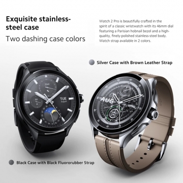 Смарт-годинник Watch 2 Pro (Bluetooth Global Version) Смарт-годинник Watch 2 Pro (Bluetooth Global Version), M2233W1, без підтримки SIM-карти, корпус з нержавіючої сталі, захист від води 5 АТМ, Qualcomm Snapdragon W5+ Gen 1, оперативна пам’ять: 2 Гб, постійна пам’ять: 32 Гб, екран 1,43'' AMOLED, 466 * 466, Wi-Fi, Bluetooth 5.2, GPS, крокомір, 200+ сторонніх застосунків, 150+ споривних режимів, підтримка Bluetooth-дзвінків, Mi Fitness, Strava, Suunto, акумулятор 495 мА/г, Google Wear OS 4.0, Київ, Киев