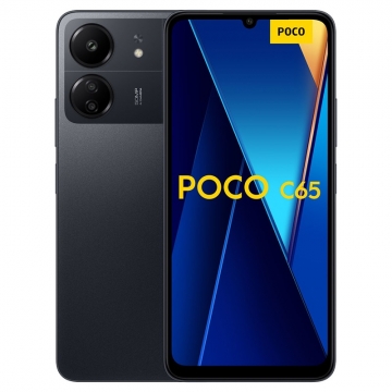 Смартфон Xiaomi Poco C65 NFC (6 + 128 Гб, Global Version), 2 SIM-карти, 4G LTE, Helio G85, 6 Гб RAM + 128 Гб ROM, екран 6,74'' IPS 1600 * 720, 90 Гц, 3 основні камери 50 МП + 2 МП + 0,08 МП, селфі камера 8 МП, акумулятор 5000 мА/г / 18 Вт, сканер відбитків пальців, Wi-Fi, Bluetooth 5.3, GPS, NFC / Google Pay, OTG, USB Type-C, 3,5 мм аудіоджек, MIUI 14 for Poco, базі Android 13, УКРАЇНСЬКА МОВА, GOOGLE PLAY, Київ, Киев