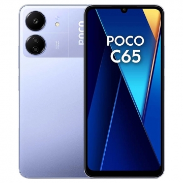 Смартфон Xiaomi Poco C65 NFC (6 + 128 Гб, Global Version), 2 SIM-карти, 4G LTE, Helio G85, 6 Гб RAM + 128 Гб ROM, екран 6,74'' IPS 1600 * 720, 90 Гц, 3 основні камери 50 МП + 2 МП + 0,08 МП, селфі камера 8 МП, акумулятор 5000 мА/г / 18 Вт, сканер відбитків пальців, Wi-Fi, Bluetooth 5.3, GPS, NFC / Google Pay, OTG, USB Type-C, 3,5 мм аудіоджек, MIUI 14 for Poco, базі Android 13, УКРАЇНСЬКА МОВА, GOOGLE PLAY, Київ, Киев