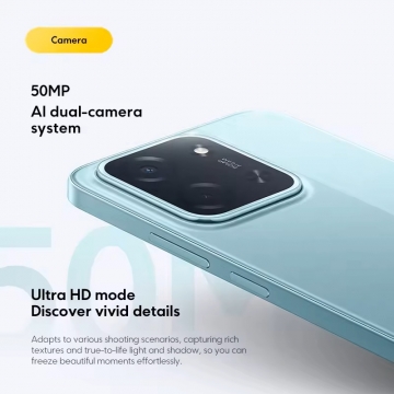 Смартфон Xiaomi Poco C85 NFC (8 + 256 Гб, Global Version) Смартфон Xiaomi Poco C85 NFC (8 + 256 Гб, Global Version), 2 SIM-карти, 4G LTE, Helio G81-Ultra, 8 Гб RAM + 256 Гб ROM, екран 6,9'' IPS 1600 * 720, 120 Гц, камера 50 МП, акумулятор 6000 мА/г / 33 Вт, сканер відбитків пальців, Wi-Fi, Bluetooth 5.4, GPS, NFC / Google Pay, OTG, USB Type-C, 3,5 мм аудіоджек, HyperOS 2, Android 15, УКРАЇНСЬКА МОВА, GOOGLE PLAY, Київ, Киев