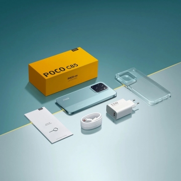 Смартфон Xiaomi Poco C85 NFC (8 + 256 Гб, Global Version) Смартфон Xiaomi Poco C85 NFC (8 + 256 Гб, Global Version), 2 SIM-карти, 4G LTE, Helio G81-Ultra, 8 Гб RAM + 256 Гб ROM, екран 6,9'' IPS 1600 * 720, 120 Гц, камера 50 МП, акумулятор 6000 мА/г / 33 Вт, сканер відбитків пальців, Wi-Fi, Bluetooth 5.4, GPS, NFC / Google Pay, OTG, USB Type-C, 3,5 мм аудіоджек, HyperOS 2, Android 15, УКРАЇНСЬКА МОВА, GOOGLE PLAY, Київ, Киев