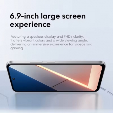 Смартфон Xiaomi Poco M7 NFC (8 + 256 Гб, Global Version) Смартфон Xiaomi Poco M7 NFC (8 + 256 Гб, Global Version), 2 SIM-карти, 4G LTE, Snapdragon 685, 8 Гб RAM + 256 Гб ROM, екран 6,9'' IPS LCD FHD+, 144 Гц, 2 основні камери 50 МП, акумулятор 7000 мА/г, 33 Вт, реверсивна OTG зарядка 18 Вт, сканер відбитків пальців, Wi-Fi, Bluetooth 5.0, GPS, NFC / Google Pay, OTG, USB Type-C, HyperOS, Android 15, УКРАЇНСЬКА МОВА, GOOGLE PLAY, Київ, Киев