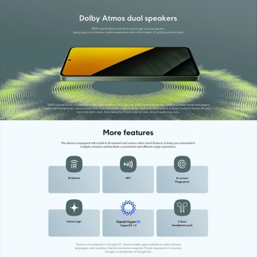 Смартфон Xiaomi Poco M7 Pro 5G NFC (12 + 512 Гб, Global Version)	, 2409FPCC4G, 2 SIM-карти, Dimensity 7025-Ultra, 12 Гб RAM + 512 Гб ROM, екран 6,67'' AMOLED 2400 * 1080, 120 Гц, камера 50 МП, Sony IMX882, акумулятор 5110 мА/г, 45 Вт, сканер відбитків пальців, Wi-Fi, Bluetooth 5.3, GPS, NFC / Google Pay, OTG, USB Type-C, стереодинаміки, Dolby Atmos, 3,5 мм аудіоджек, HyperOS, Android 14, УКРАЇНСЬКА МОВА, GOOGLE PLAY, Київ, Киев