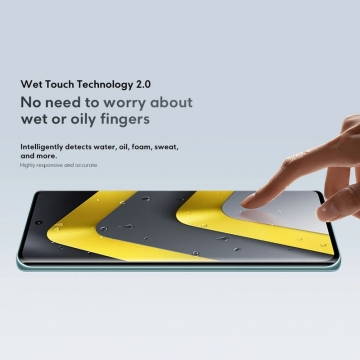 Смартфон Xiaomi Poco M8 5G (8 + 256 Гб, Global Version), 25118PC98G, IP66, 2 SIM-карти, 5G + 4G LTE, Snapdragon 6 Gen 3, 8 Гб RAM + 256 Гб ROM, екран 6,77'' Flow AMOLED, 12 біт, 120 Гц, 3200 nit, 2 основні камери 50 МП + 2 МП, селфі камера 20 МП, акумулятор 5520 мА/г / 45 Вт, сканер відбитків пальців в екрані, Wi-Fi, Bluetooth 5.1, GPS, NFC / Google Pay, OTG, ІЧ порт, USB Type-C, стереодинаміки, Dolby Atmos, Hi-Res Audio, HyperOS 2, Android 15, УКРАЇНСЬКА МОВА, GOOGLE PLAY, Київ, Киев