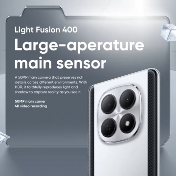 Смартфон Xiaomi Poco M8 5G (8 + 256 Гб, Global Version), 25118PC98G, IP66, 2 SIM-карти, 5G + 4G LTE, Snapdragon 6 Gen 3, 8 Гб RAM + 256 Гб ROM, екран 6,77'' Flow AMOLED, 12 біт, 120 Гц, 3200 nit, 2 основні камери 50 МП + 2 МП, селфі камера 20 МП, акумулятор 5520 мА/г / 45 Вт, сканер відбитків пальців в екрані, Wi-Fi, Bluetooth 5.1, GPS, NFC / Google Pay, OTG, ІЧ порт, USB Type-C, стереодинаміки, Dolby Atmos, Hi-Res Audio, HyperOS 2, Android 15, УКРАЇНСЬКА МОВА, GOOGLE PLAY, Київ, Киев