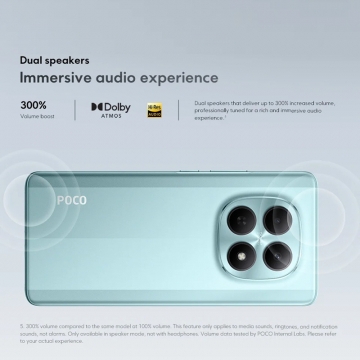 Смартфон Xiaomi Poco M8 5G (8 + 256 Гб, Global Version), 25118PC98G, IP66, 2 SIM-карти, 5G + 4G LTE, Snapdragon 6 Gen 3, 8 Гб RAM + 256 Гб ROM, екран 6,77'' Flow AMOLED, 12 біт, 120 Гц, 3200 nit, 2 основні камери 50 МП + 2 МП, селфі камера 20 МП, акумулятор 5520 мА/г / 45 Вт, сканер відбитків пальців в екрані, Wi-Fi, Bluetooth 5.1, GPS, NFC / Google Pay, OTG, ІЧ порт, USB Type-C, стереодинаміки, Dolby Atmos, Hi-Res Audio, HyperOS 2, Android 15, УКРАЇНСЬКА МОВА, GOOGLE PLAY, Київ, Киев