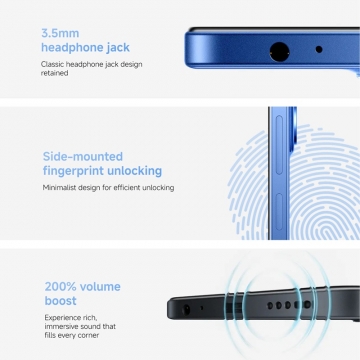 Смартфон Xiaomi Redmi 15C NFC (8 + 256 Гб, Global Version), 2 SIM-карти, 4G LTE, Helio G81-Ultra, 8 Гб RAM + 256 Гб ROM, екран 6,9'' IPS 1600 * 720, 120 Гц, камера 50 МП, акумулятор 6000 мА/г / 33 Вт, сканер відбитків пальців, Wi-Fi, Bluetooth 5.4, GPS, NFC / Google Pay, OTG, USB Type-C, 3,5 мм аудіоджек, HyperOS 2, Android 15, УКРАЇНСЬКА МОВА, GOOGLE PLAY, Київ, Киев