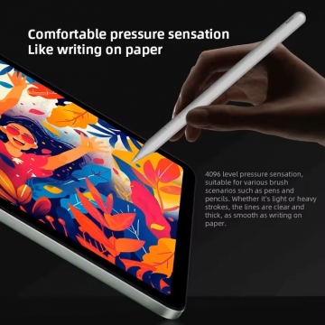 Стилус Redmi Smart Pen для Xiaomi Redmi Pad 2, Xiaomi Redmi Pad Pro та Xiaomi Poco Pad Характеристики стилуса Redmi Smart Pen Redmi Stylus для Xiaomi Redmi Pad 2, Xiaomi Redmi Pad Pro та Xiaomi Poco Pad, 24048MP07G, чутливість до тиску 4096 рівнів, частота дискретизації 240 Гц, Bluetooth 5.1, 2 функціональні кнопки, аккумулятор: 80 мА/г (до 12 годин роботи від повного заряду), USB Type-C, Київ, Киев