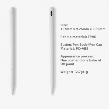 Стилус Redmi Smart Pen для Xiaomi Redmi Pad 2, Xiaomi Redmi Pad Pro та Xiaomi Poco Pad Характеристики стилуса Redmi Smart Pen Redmi Stylus для Xiaomi Redmi Pad 2, Xiaomi Redmi Pad Pro та Xiaomi Poco Pad, 24048MP07G, чутливість до тиску 4096 рівнів, частота дискретизації 240 Гц, Bluetooth 5.1, 2 функціональні кнопки, аккумулятор: 80 мА/г (до 12 годин роботи від повного заряду), USB Type-C, Київ, Киев