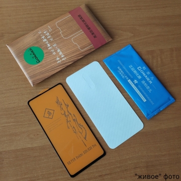 Защитное стекло Bonaier (3D Full Glue) для смартфона Xiaomi Redmi K20 / Xiaomi Redmi K20 Pro / Xiaomi Mi9T / Xiaomi Mi9T Pro, бронированное стекло, клеится к экрану смартфона всей поверхностью, 9H, не влияет на чувствительность сенсора, не искажает цвета, антибликовое покрытие, олеофобное покрытие, стекло с закруглёнными краями 2.5D, 2,5D, 3D, 5D, 6D, прозрачное с чёрной или белой рамкой, Киев, Київ