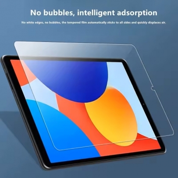 Захисне скло Glass Screen Pro+ для Xiaomi Redmi Pad SE 8.7 Захисне скло Glass Screen Pro+ для планшетного комп'ютера Xiaomi Redmi Pad SE 8.7, броньоване скло, загартоване скло, товщина 0,33 мм, показник за мінералогічною шкалою твердості (шкала Мооса від 1 до 10): 9H, в 4 рази більш стійке до подряпин, ніж звичайна захисна плівка, не впливає на чутливість сенсора, не спотворює кольори, антивідблискове покриття, олеофобне покриття, Київ, Киев