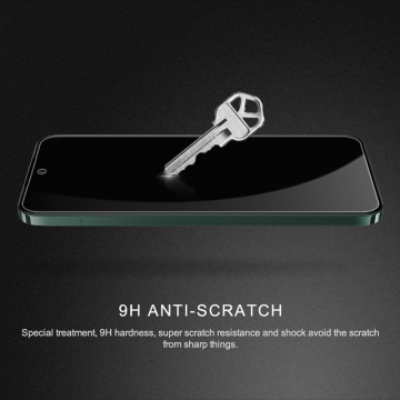 Захисне скло Nillkin CP+Pro (3D Full Glue) для смартфона Xiaomi 14, скло сумісне з усіма чохлами Nillkin, товщина 0,33 мм, шкала Мооса 9H, в 4 рази більш стійке до подряпин, ніж захисна плівка, не впливає на чутливість сенсора, не спотворює кольори, антивідблискове покриття, олеофобне покриття, скло із закругленими краями (2.5D), набір ганчірок і протипилових стікерів, Київ, Киев