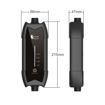 Зарядний пристрій для заряджання електромобілів стандарта Tesla / NACS (16 А, 3,5 кВт, 5 м) Зарядний пристрій для заряджання електромобілів стандарта Tesla / NACS (16 А, 3,5 кВт, 5 м), живлення від стандартної розетки змінного струму, NACS, J3400, Tesla Model 3, Tesla Model S, Tesla Model X, Tesla Model Y, UL94 V-0 (горіння припиняється протягом 10 секунд), мідні жили, IP66, потужність 3,5 кВт, захист від замикань, перенавантажень, витоку, перегріва, блискавки і т. ін., чип контроля температури, довжина кабеля 5 м, виробник feyree (Китай), сумка для зберігання і транспортування, Київ, Киев