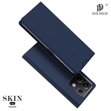 Чехол-книжка Dux Ducis Skin Pro для смартфона Xiaomi Redmi Note 13 5G, горизонтальный флип, искусственная кожа, накладка из термополиуретана, встроенные магниты для фиксации чехла в закрытом и открытом состоянии, отделение для платёжных карт / визиток, возможность трансформации чехла в подставку для просмотра видео, чёрный, синий, золотой, розовый, Киев, Київ