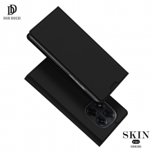Чехол-книжка Dux Ducis Skin Pro для смартфона Xiaomi Redmi Note 14 Pro 5G / Xiaomi Poco X7, горизонтальный флип, искусственная кожа, накладка из термополиуретана, встроенные магниты для фиксации чехла в закрытом и открытом состоянии, отделение для платёжных карт / визиток, возможность трансформации чехла в подставку для просмотра видео, чёрный, синий, золотой, розовый, Киев, Київ