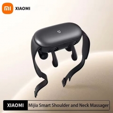Масажер для плечей і шиї Xiaomi Mijia Smart Shoulder and Neck Massager Масажер для плечей і шиї Xiaomi Mijia Smart Shoulder and Neck Massager, MJJJAMY01YMYY, імітує рухи рук професійного масажиста, 2 пари масажних головок, 9 режимів масажу (6 передвстановлених + 3 користувацьких), функція підігріву (режим гарячого SPA-компреса) з двома рівнями інтенсивності, Mi Home («материковий Китай»), 2 способи фіксації масажера, акумулятор 2400 мА/г, одного заряда вистачає до 90 хвилин роботи, USB Type-C, Київ, Киев