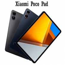Планшетний комп'ютер Xiaomi Poco Pad (8 + 256 Гб, Global Version), металевий корпус, Snapdragon 7S Gen 2, 8 Гб RAM + 256 Гб ROM, екран 12,1'' IPS, 120 Гц, основна камера: 8 МП, селфі камера 8 МП, акумулятор 10000 мА/г, швидка зарядка 33 Вт, Wi-Fi, Bluetooth 5.2, USB Type-C, чотири стереодинаміка, 3,5 мм аудіоджек, HyperOS, Android 14, УКРАЇНСЬКА МОВА, GOOGLE PLAY, Київ, Киев