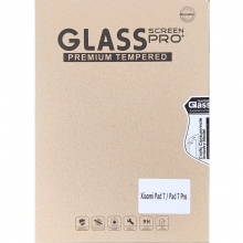 Захисне скло Glass Screen Pro+ для Xiaomi Pad 7 / Xiaomi Pad 7 Pro Захисне скло Glass Screen Pro+ для Xiaomi Pad 7 / Xiaomi Pad 7 Pro, товщина 0,33 мм, показник за мінералогічною шкалою твердості (шкала Мооса від 1 до 10): 9H (заявлено виробником), не впливає на чутливість сенсора, не спотворює кольори, антивідблискове покриття, олеофобне покриття, Київ, Киев