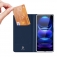 Чехол-книжка Dux Ducis Skin Pro для смартфона Xiaomi Redmi Note 12 Pro+ 5G, Xiaomi Redmi Note 12 Pro Plus 5G, горизонтальный флип, искусственная кожа, накладка из термополиуретана, встроенные магниты для фиксации чехла в закрытом и открытом состоянии, отделение для платёжных карт / визиток, возможность трансформации чехла в подставку для просмотра видео, чёрный, синий, золотой, розовый, Киев, Київ