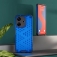 Чохол-накладка з текстурою у вигляді стільників для Xiaomi Redmi 13 / Xiaomi Poco M6 4G Чехол-накладка с рисунком в виде сот для смартфона Xiaomi Redmi 13 / Xiaomi Poco M6 4G, противоударный бампер, задняя панель из поликарбоната, рама из термополиуретана, сочетание жёсткости с гибкостью, дополнительная защита углов смартфона «воздушными подушками», накладка на кнопки регулировки громкости, чёрный + прозрачный, чёрный + серый, чёрный + красный, чёрный + синий, чёрный + зелёный, Киев, Київ