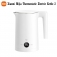 Електричний чайник Xiaomi Mijia Thermostatic Electric Kettle 2, MJHWSH03YM, безшовна колба з нержавіючої сталі AISI 304, двошарова конструкція з повітряним ізоляційним прошарком між колбою і корпусом, запобігає опікам, термостат Strix (Велика Британія), багатоступеневий термостат, функція підтримування температури до 12 годин, сенсорні клавіши з підсвіткою, LED екран з відображенням температури води в реальному часі, потрійний захист від уражения електричним струмом, 1,5 л, 1800 Вт, Київ, Киев